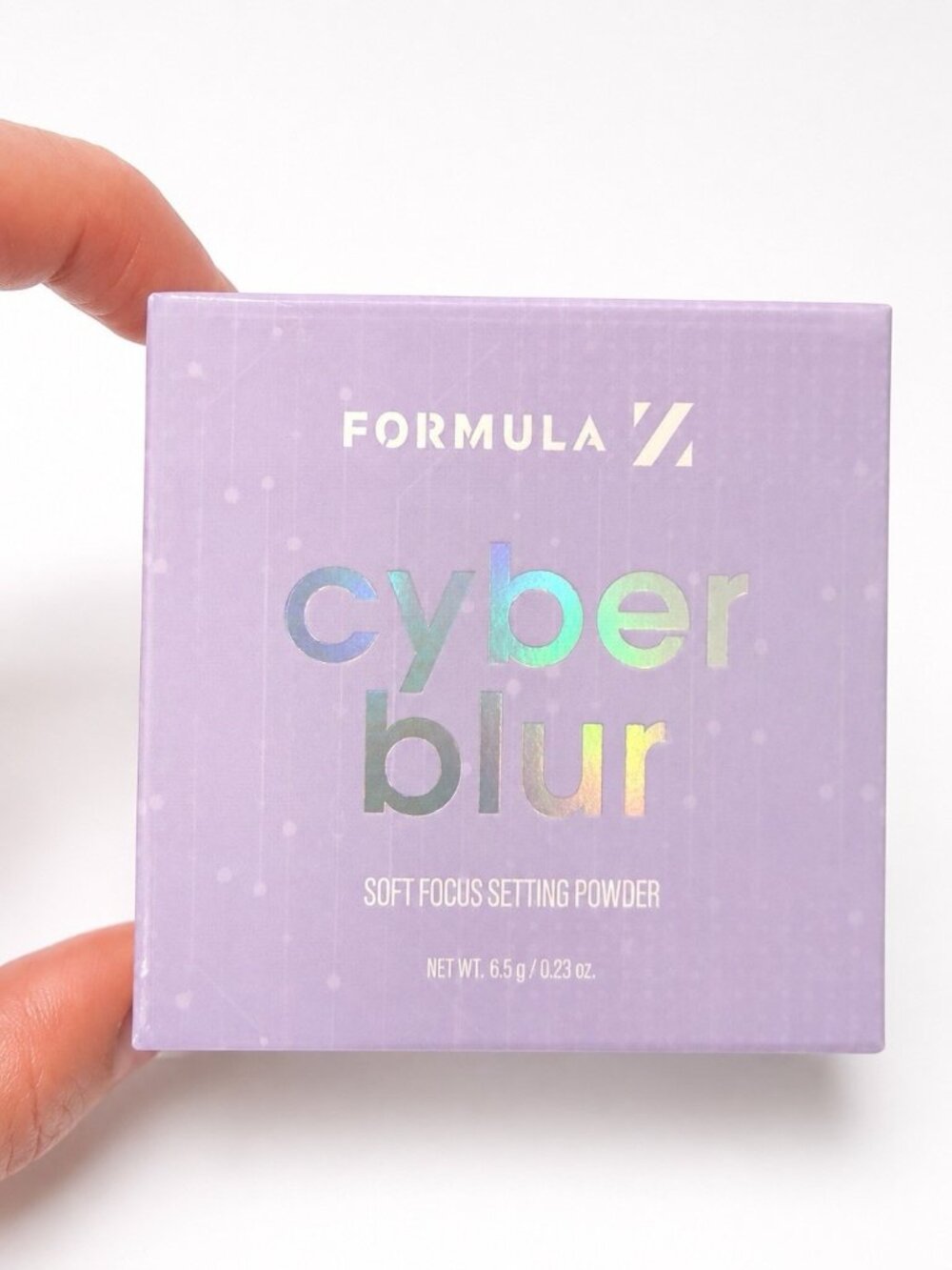 Formula Z Cyber Blur Setting Powder Lavender Full Size NIB Vegan Makeup Blurring